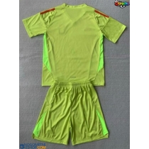 Otroški Nogometni dresi Argentina Vratar Gostujoči Copa America 2024 Kratek Rokav (+ Kratke hlače)